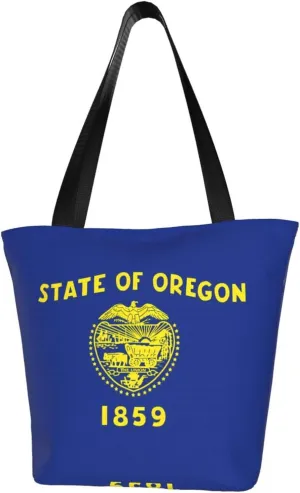 Oregon State Flag Fashionable shoulder handbag, women's crossbody shoulder bag, suitable for weekend travel shopping shoulder bag