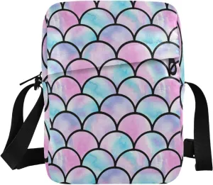 Oyihfvs Messenger Bag, Men's Crossbody Bag, Women's Crossbody Bag with Adjustable Strap