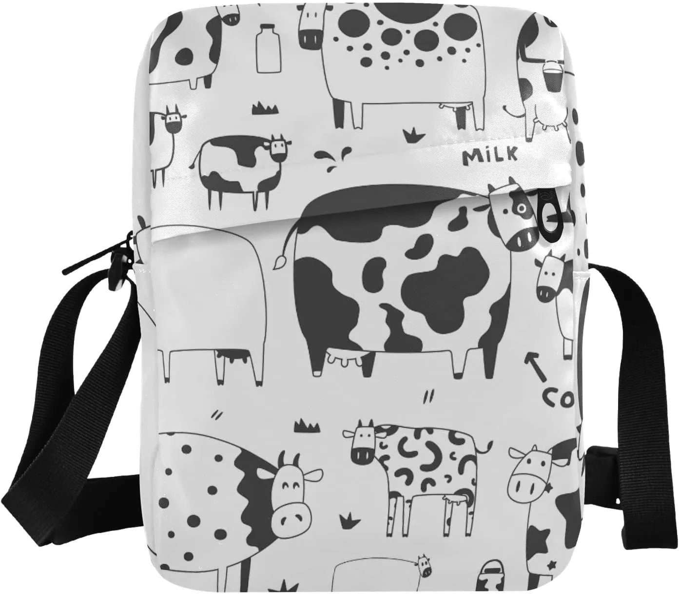 Oyihfvs Messenger Bag, Men's Crossbody Bag, Women's Crossbody Bag with Adjustable Strap
