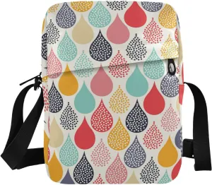 Oyihfvs Messenger Bag, Men's Crossbody Bag, Women's Crossbody Bag with Adjustable Strap