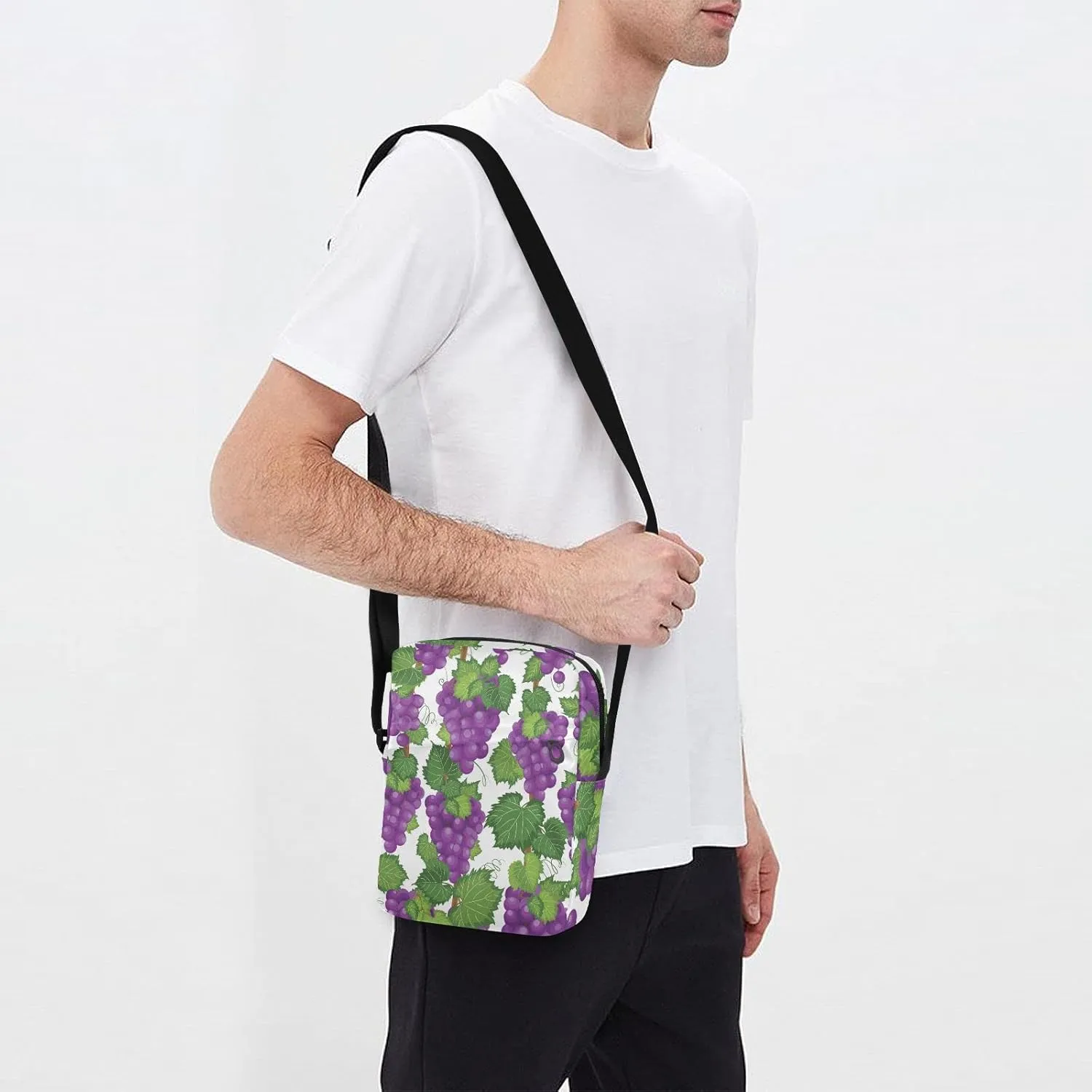 Oyihfvs Messenger Bag, Men's Crossbody Bag, Women's Crossbody Bag with Adjustable Strap