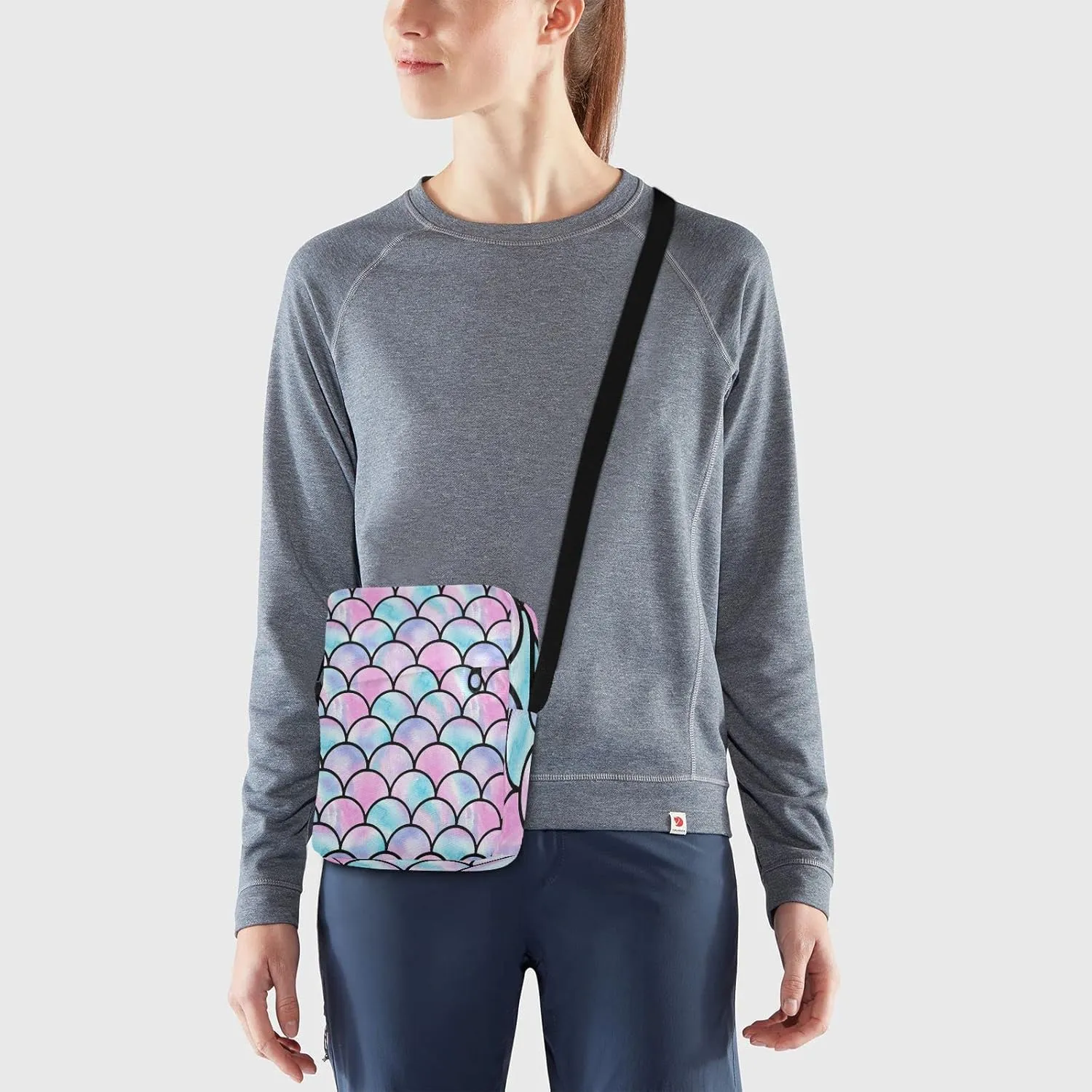 Oyihfvs Messenger Bag, Men's Crossbody Bag, Women's Crossbody Bag with Adjustable Strap
