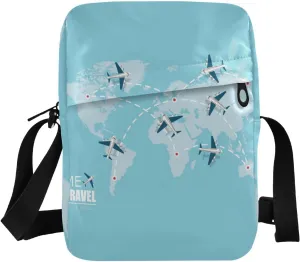 Oyihfvs Messenger Bag, Men's Crossbody Bag, Women's Crossbody Bag with Adjustable Strap