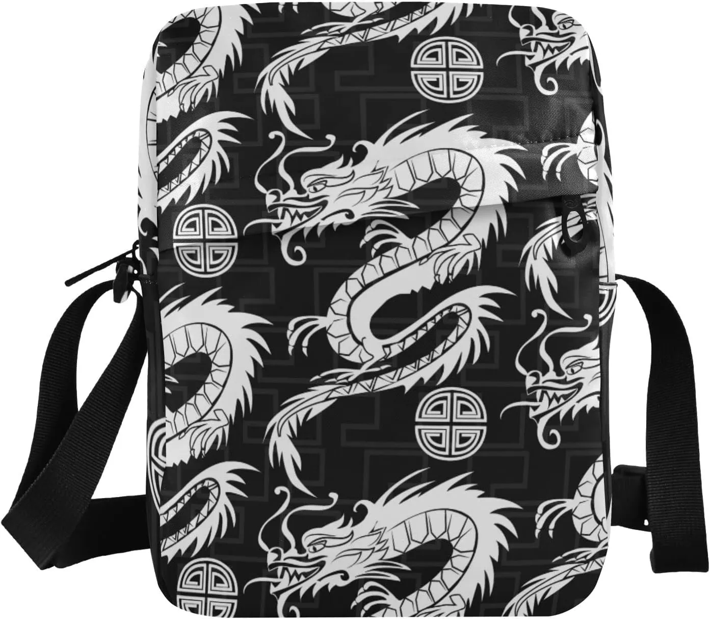 Oyihfvs Messenger Bag, Men's Crossbody Bag, Women's Crossbody Bag with Adjustable Strap