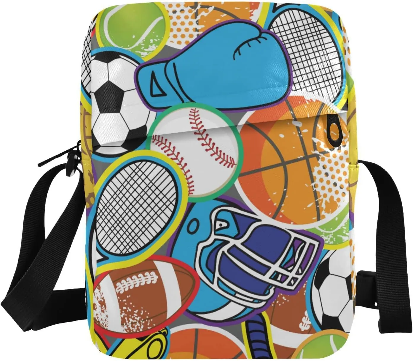 Oyihfvs Messenger Bag, Men's Crossbody Bag, Women's Crossbody Bag with Adjustable Strap