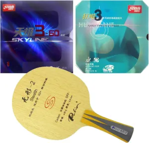 Palio Stealth-2 FL Blade with DHS NEO Hurricane 3 and Skyline 3-60 Rubbers