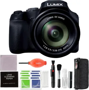 Panasonic Lumix FZ80D Digital Camera with Advanced Accessories and Travel Bundle | DC-FZ80DK | Panasonic Lumix DC-FZ80DK