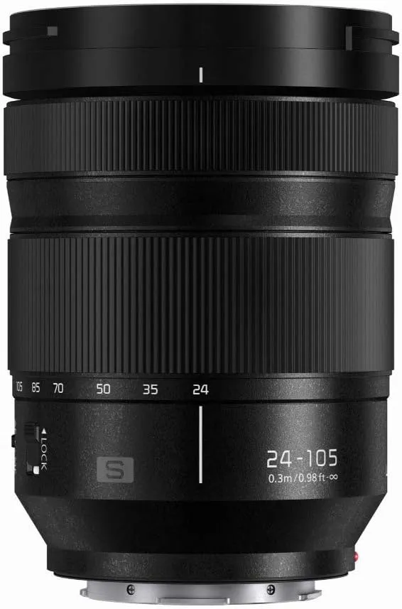 Panasonic LUMIX S 24-105mm F4 Lens, Full-Frame L Mount, Optical Image Stabilizer and Rugged Dust/Splash/Freeze-Resistant S-R24105 (USA), Black
