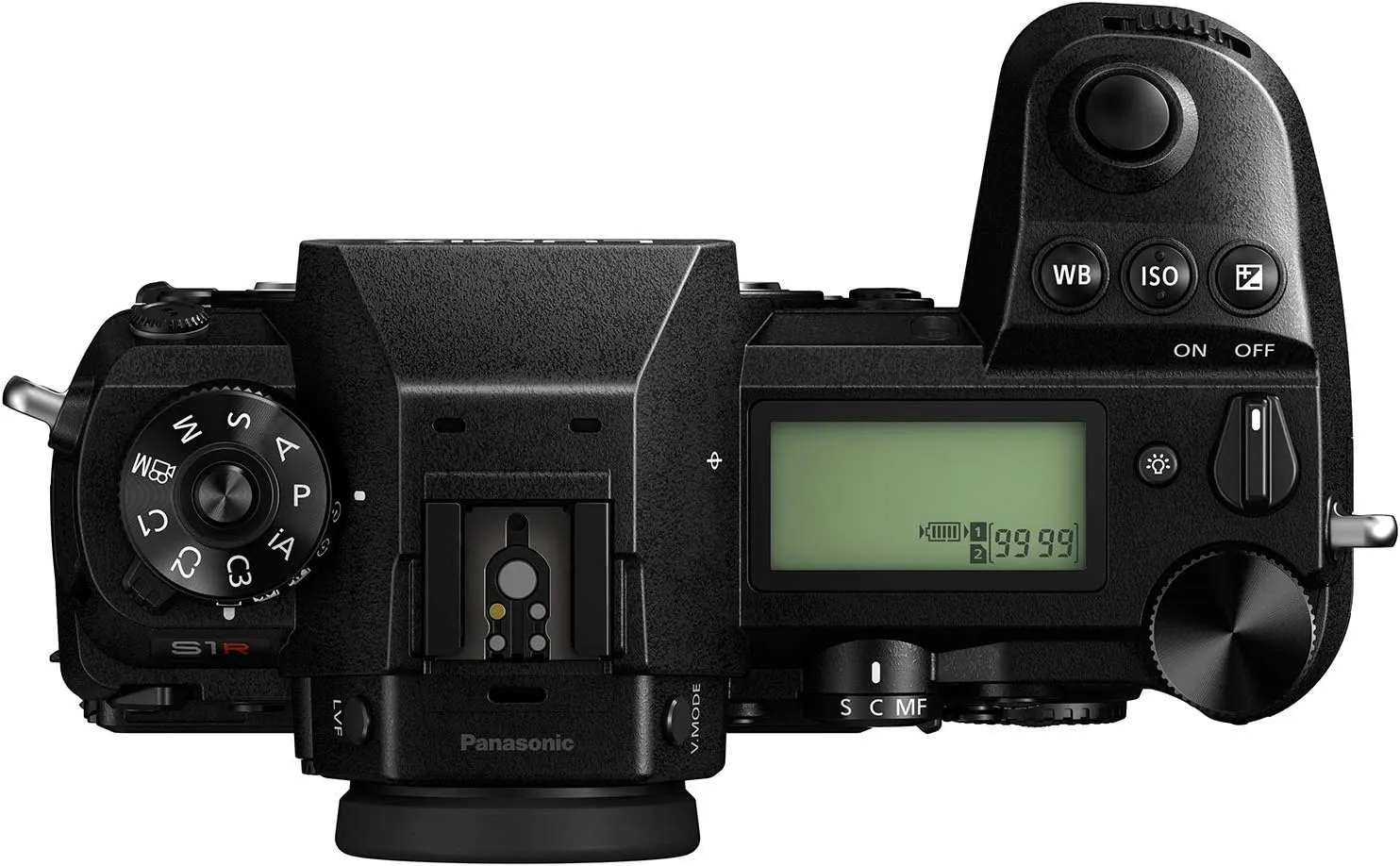 Panasonic LUMIX S1R Full Frame Mirrorless Camera with 47.3MP MOS High Resolution Sensor, L-Mount Lens Compatible, 4K HDR Video and 3.2” LCD - DC-S1RBODY (Renewed)