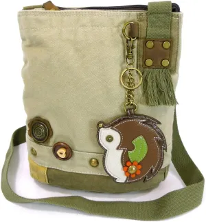 Patch Crossbody Bag-Hedgehog (Sand)