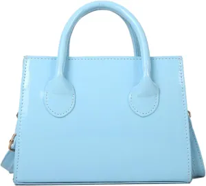 Patent Leather Handbag Shinny Clutch Purse Mini Shoulder Bag Evening Purse for Women