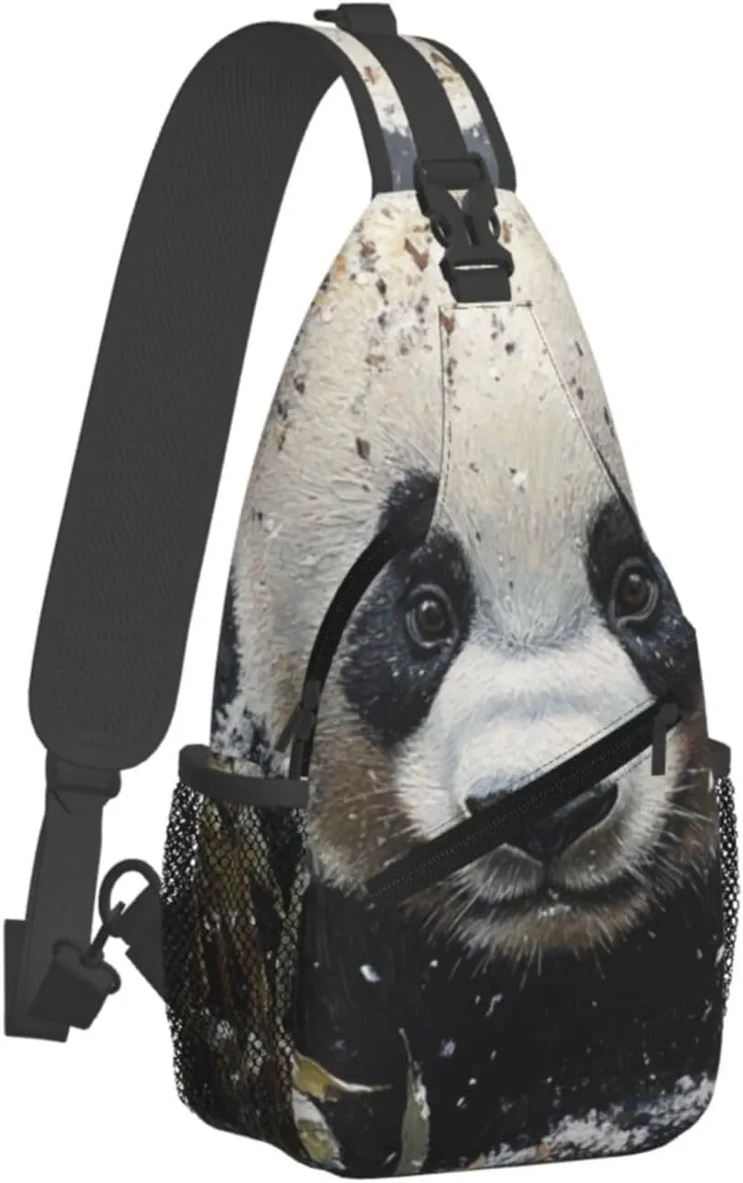 penguins Men's And Women's Small Crossbody Bags Chest Bags Daily Bags Are Suitable For Outdoor Hiking Trips