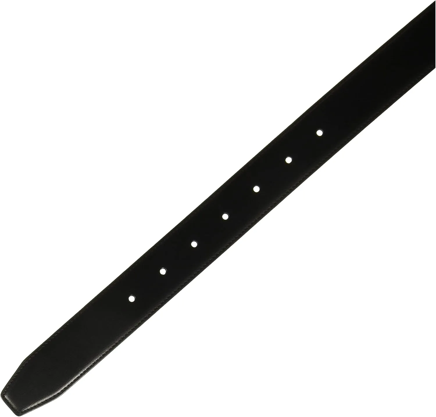 Perry Ellis Men's Portfolio Hi-lo Reversible Dress Belt, Matte Leather Blend, Stitched, 1.5” Width (Available in Big & Tall)