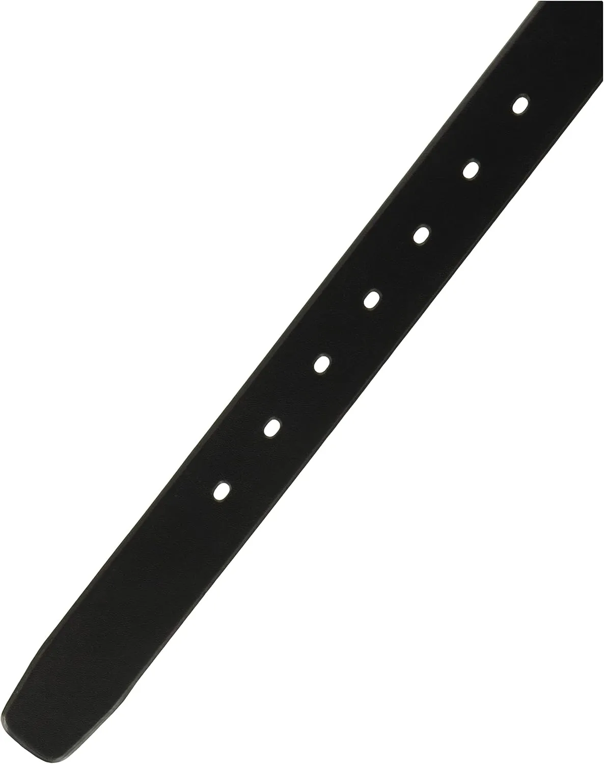 Perry Ellis Men's Tubular Leather Dress Belt