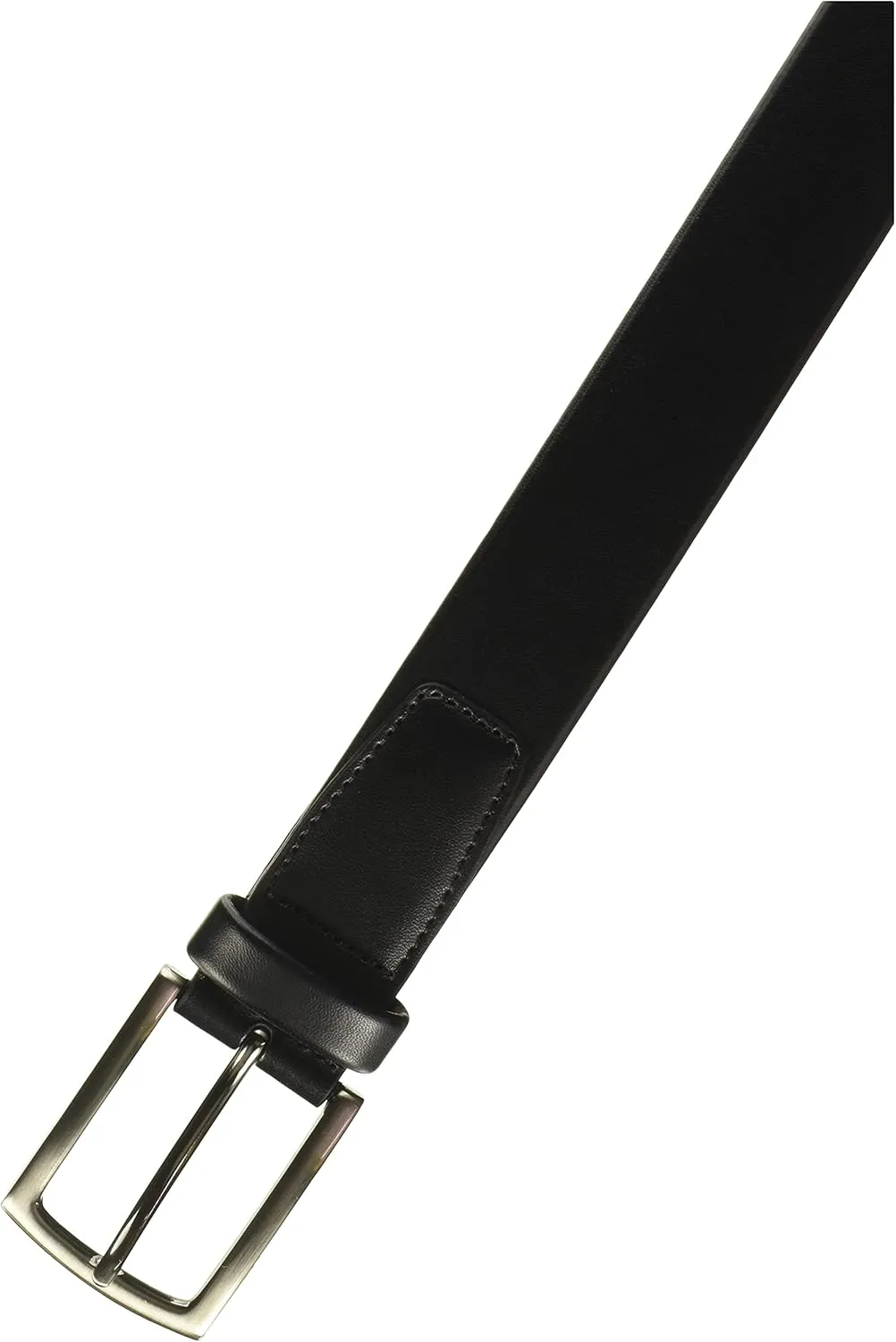 Perry Ellis Men's Tubular Leather Dress Belt
