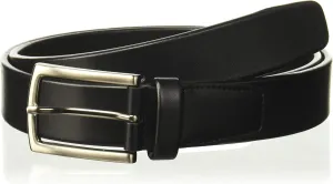 Perry Ellis Men's Tubular Leather Dress Belt