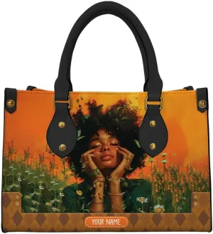 Personalized Handbags for Women, Custom Name Leather Handbags,Mother's Day Gift