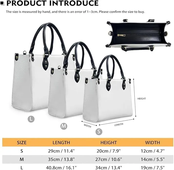 Personalized Leather Handbags for Women, Perfect Gifts for Christian, Handbags, Tote Bag Gift, Mother's Day Gift
