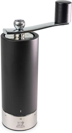 Peugeot 37758 Isen Pepper Mill 18 cm-7in, Black