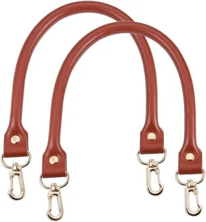 PH PandaHall 2pcs Purse Strap Replacement 15.7” Leather Replacement Handles Peru Purses Straps Handbags Bag Strap with 0.6" Swivel Lobster Buckles for Handbag Tote Bag Shoulder Bag Making