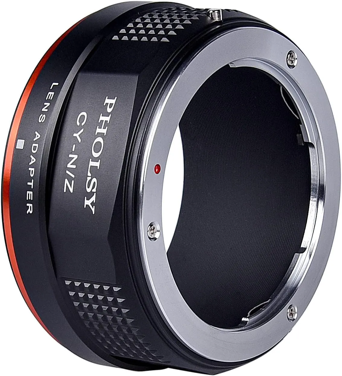 PHOLSY Lens Mount Adapter Manual Focus Compatible with Contax Yashica Mount Lens C/Y to Nikon Z Mount Camera Compatible with Nikon Z fc, Z30, Z9, Z8, Z6, Z7, Z5, Z50
