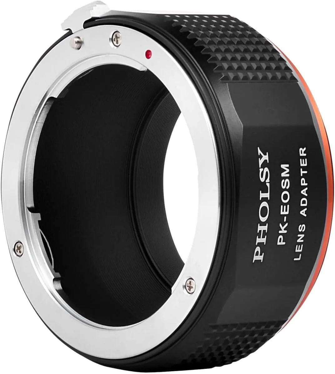 PHOLSY Lens Mount Adapter PK to EF-M Compatible with Pentax K PK Lens to Canon EF-M (EOS M) Camera Body EOS M, M2, M3, M5, M6, M10, M50, M100, M200, M50 II, M6 II, PK to EOSM