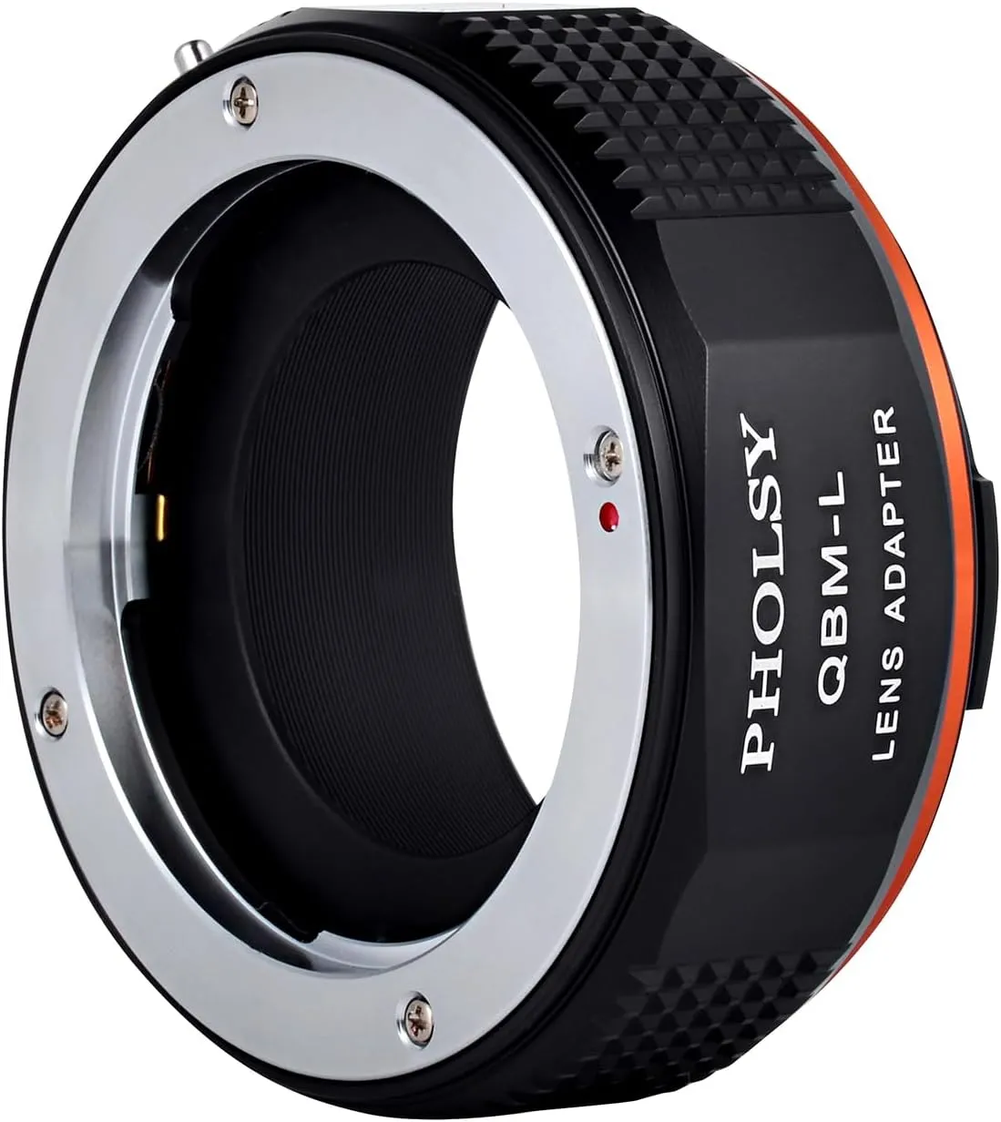 PHOLSY Lens Mount Adapter QBM to L Compatible with Rollei SL35 (QBM) Lens to Leica L Mount Camera Body Compatible with Leica SL2, SL2-S, CL, TL2, Lumix S5, S1, BS1H, SIGMA fp, fp L