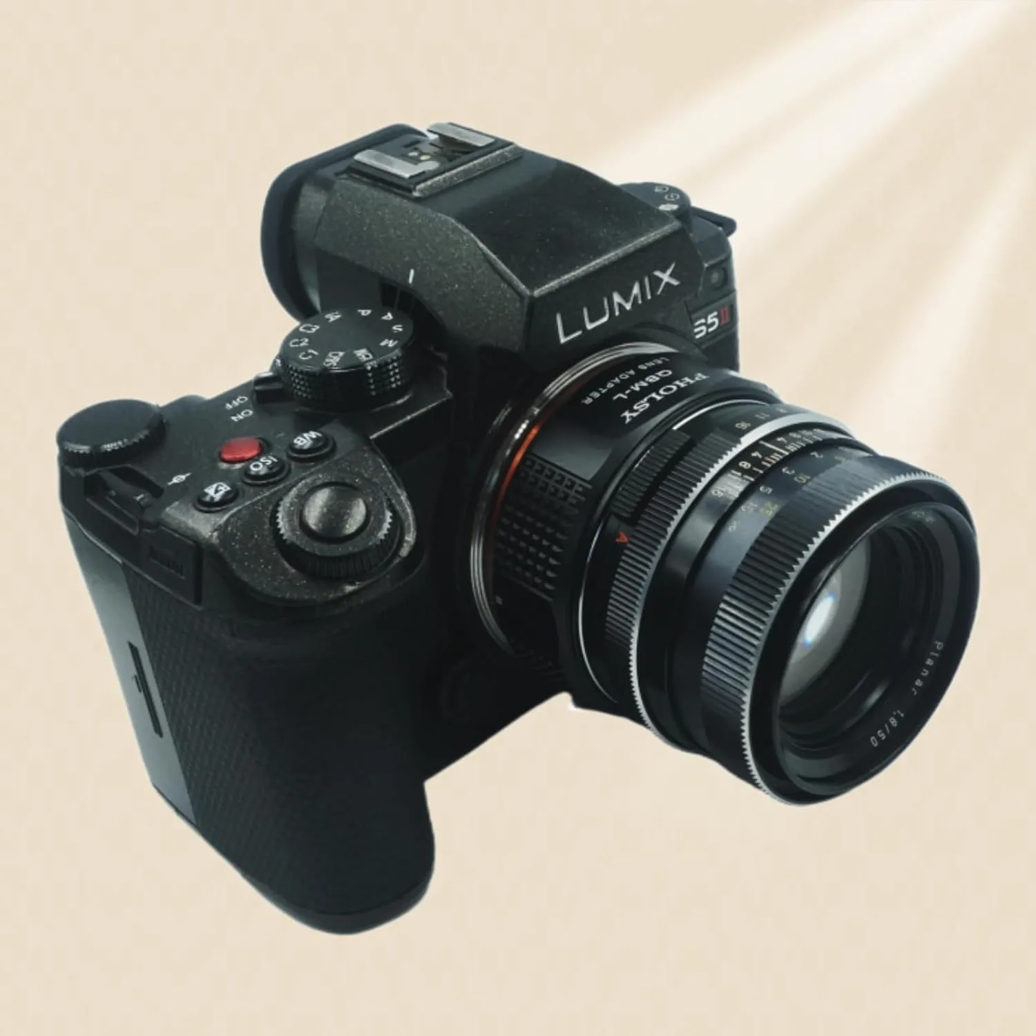 PHOLSY Lens Mount Adapter QBM to L Compatible with Rollei SL35 (QBM) Lens to Leica L Mount Camera Body Compatible with Leica SL2, SL2-S, CL, TL2, Lumix S5, S1, BS1H, SIGMA fp, fp L
