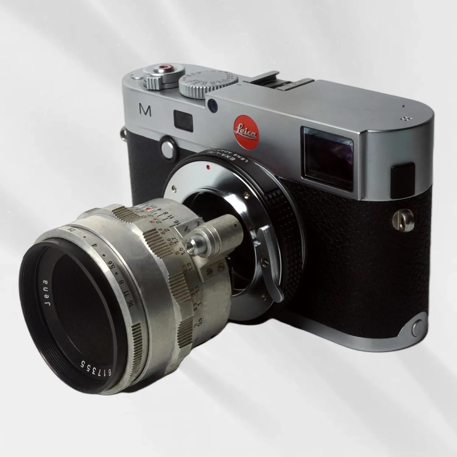 PHOLSY Lens Mount Adapter with 6-Bit Coding Compatible with Exakta (Not Compatible with Topcon) Lens to Leica M Mount Cameras Exakta to Leica M
