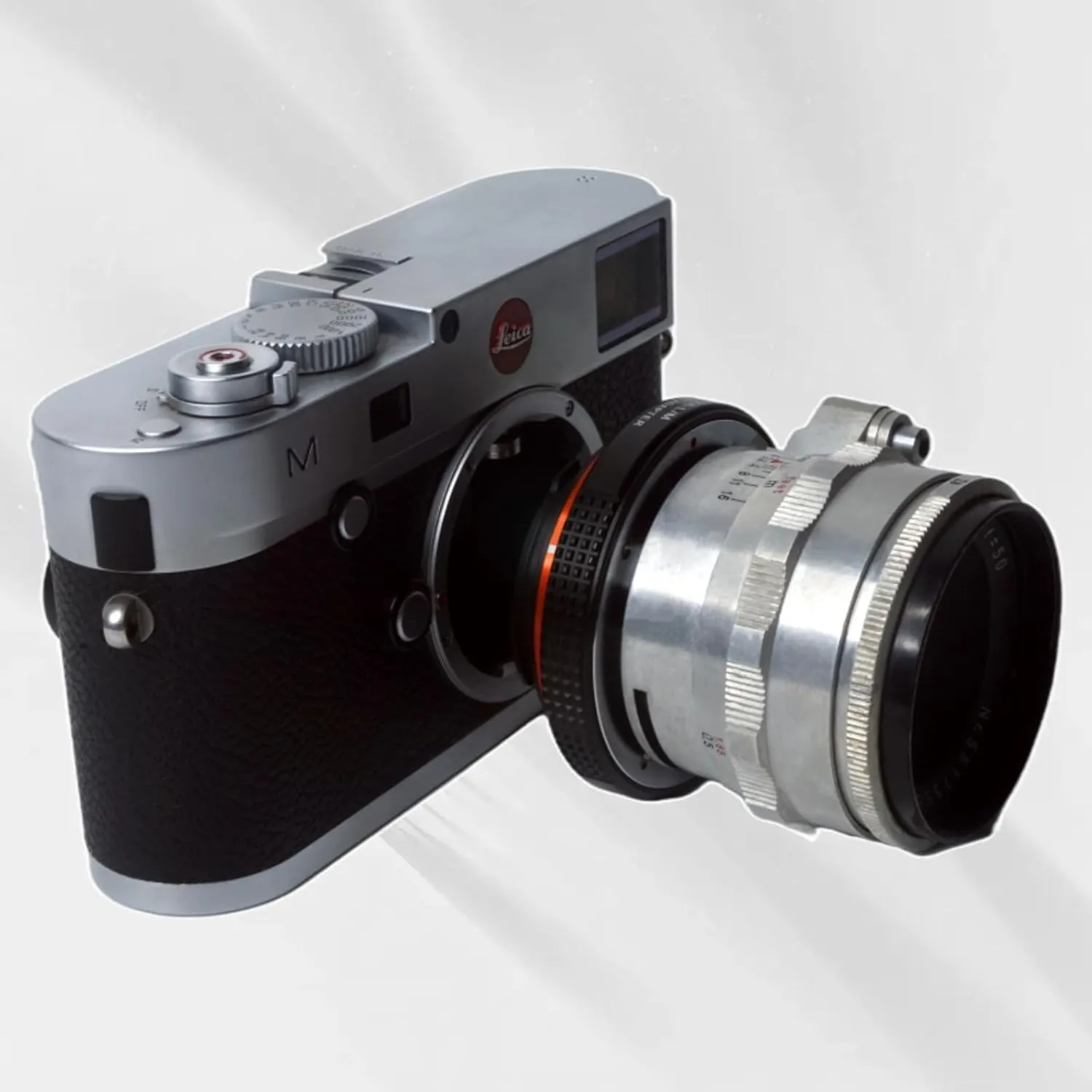 PHOLSY Lens Mount Adapter with 6-Bit Coding Compatible with Exakta (Not Compatible with Topcon) Lens to Leica M Mount Cameras Exakta to Leica M