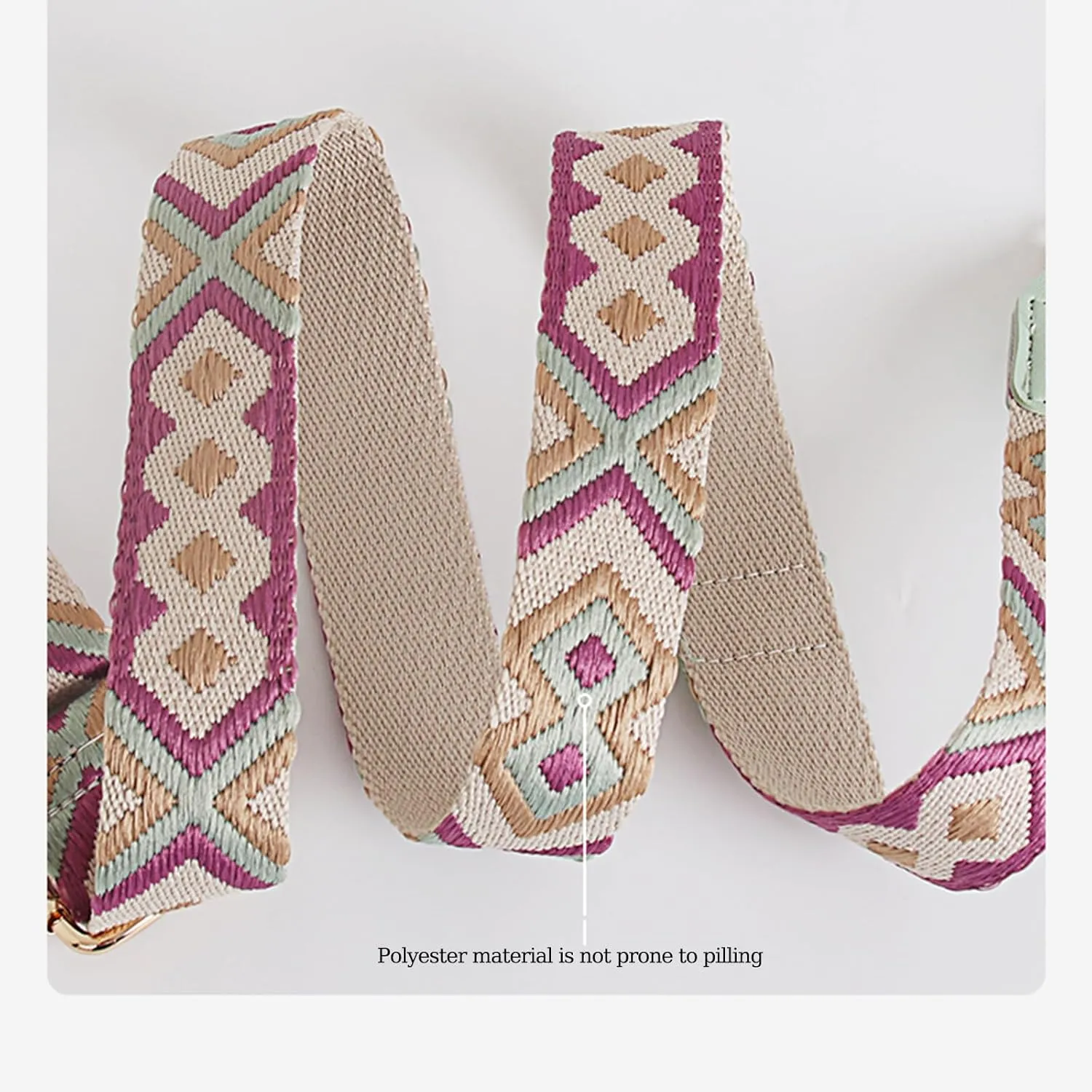 Phone Strap with Zippered Pouch, Clip and Go Strap for Phone with Wallet Crossbody, Adjustable Crossbody Phone Strap