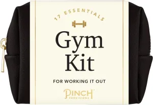 Pinch Provisions Gym Kit, Includes 15 Personal Care Essentials for Wellness & Beauty, Perfect for Gifts, Gym Bags, Duffle Bags & Lockers (Black)