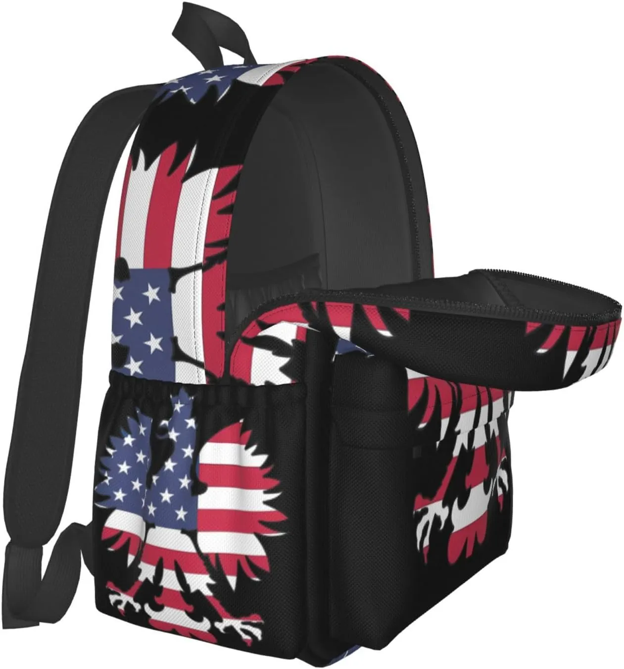 Polish American Eagle Laptop Backpack Work Travel Backpacks Business Rucksack Casual Outdoor Daypack with Adjustable Strap Bags for Sports Office Gym Hiking