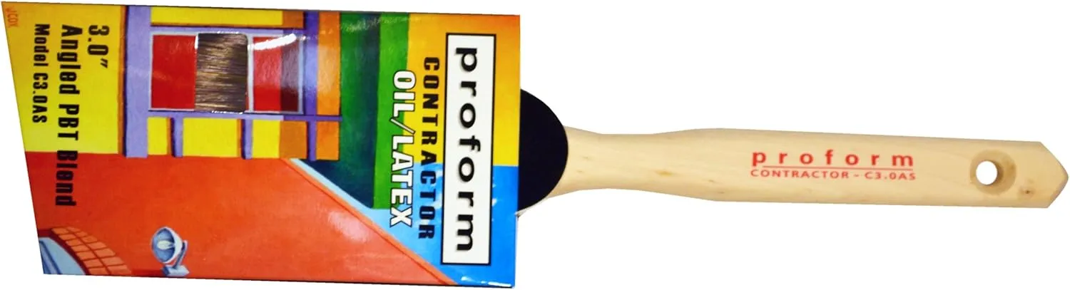 Proform C3.0AS 70/30 Blend Angle Sash Paint Brush 3-Inch