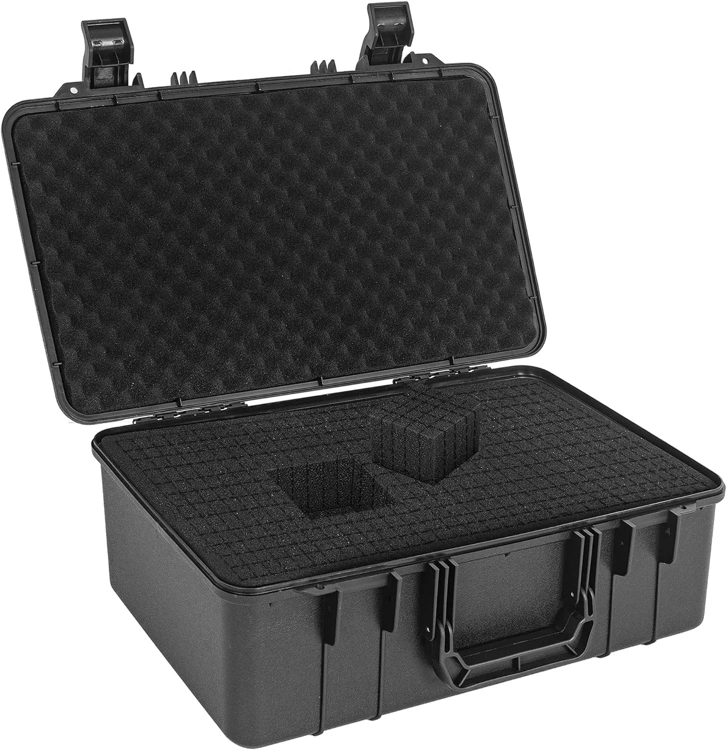 Protective Hard Case Shockproof Water-resistant with Customized DIY Foam fit for Camera, etc,17.3 X 11.5 X 6.5-Inch