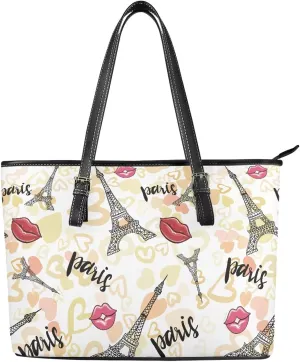 PU Leather Tote Shoulder Bag for Women Satchel Handbag with Top Handles Zipper Computer Bags Briefcase