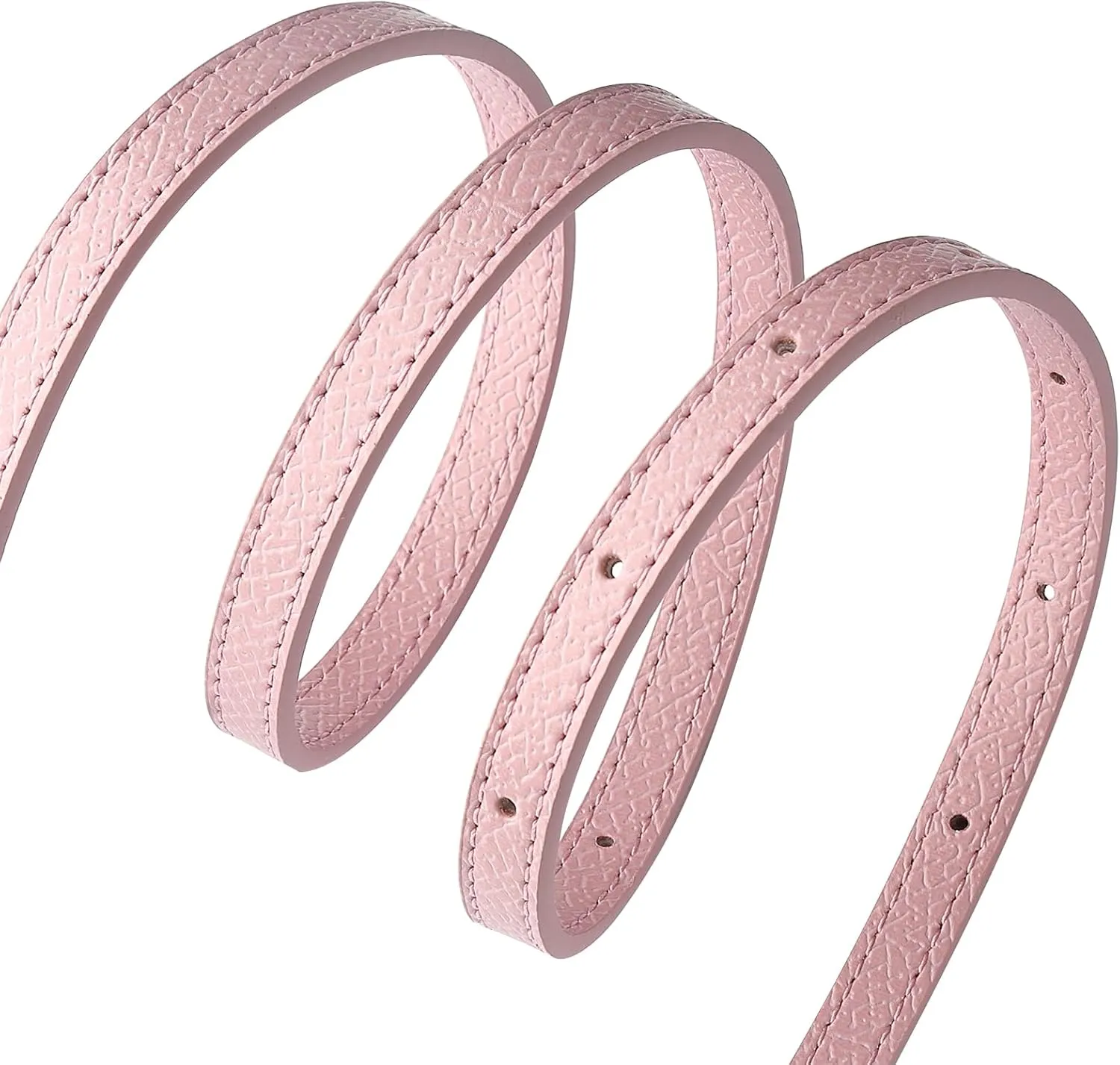 Purse Straps Replacement, Leather Handbag Crossbody Shoulder Strap Kit Adjustable for Mini Longcamp Tote Bag Women