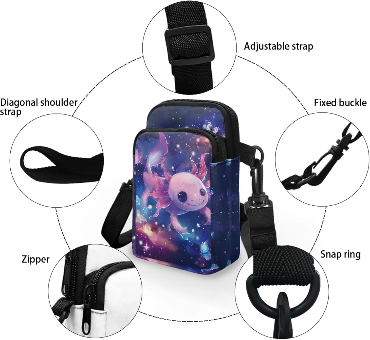 Purses for Women Crossbody Bag Small with Adjustable Strap for Daily Use