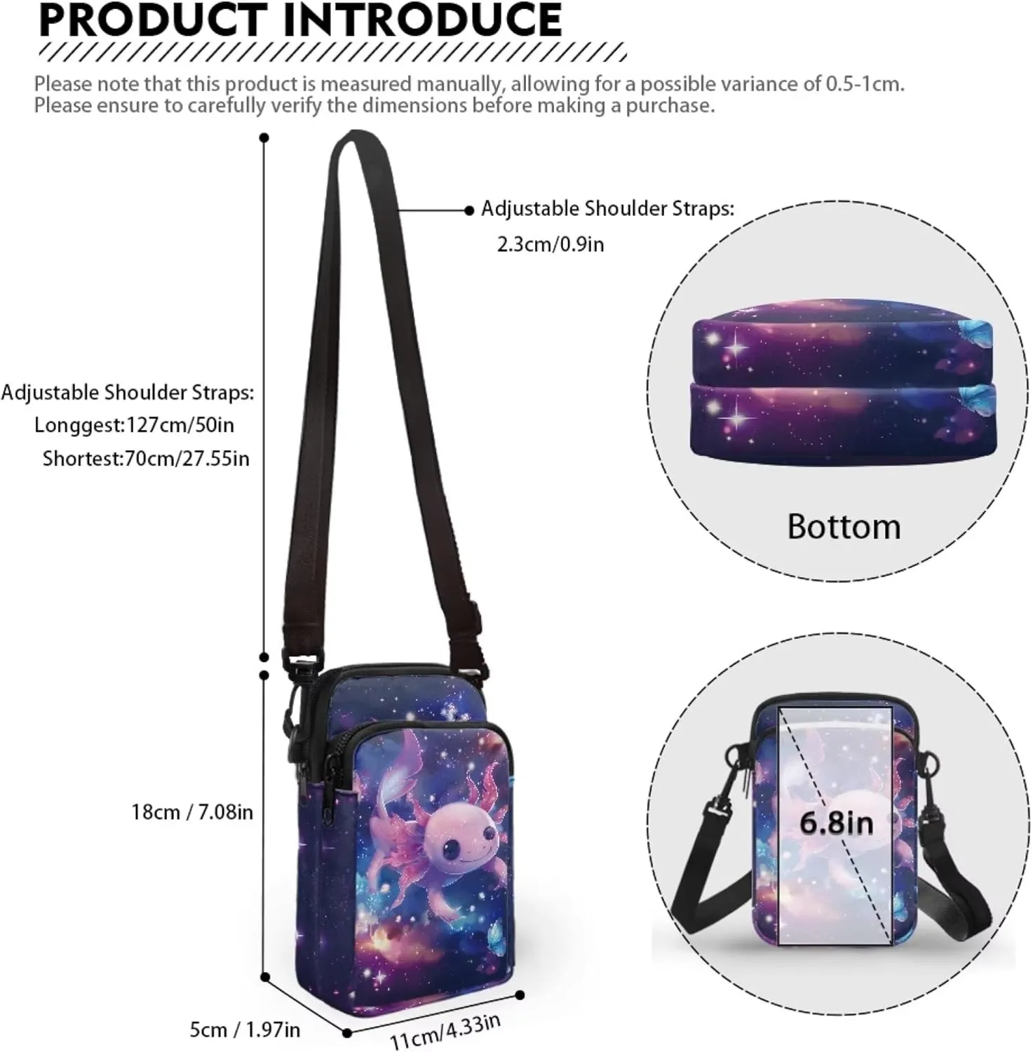 Purses for Women Crossbody Bag Small with Adjustable Strap for Daily Use