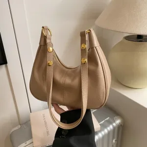 Purses for Women PU Leather Shoulder Bag Chic Hobo Bag for Work Prom Cocktail Travel