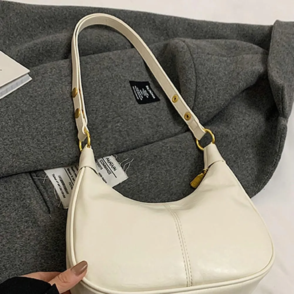 Purses for Women PU Leather Shoulder Bag Chic Hobo Bag for Work Prom Cocktail Travel