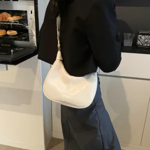 Purses for Women PU Leather Shoulder Bag Chic Hobo Bag for Work Prom Cocktail Travel