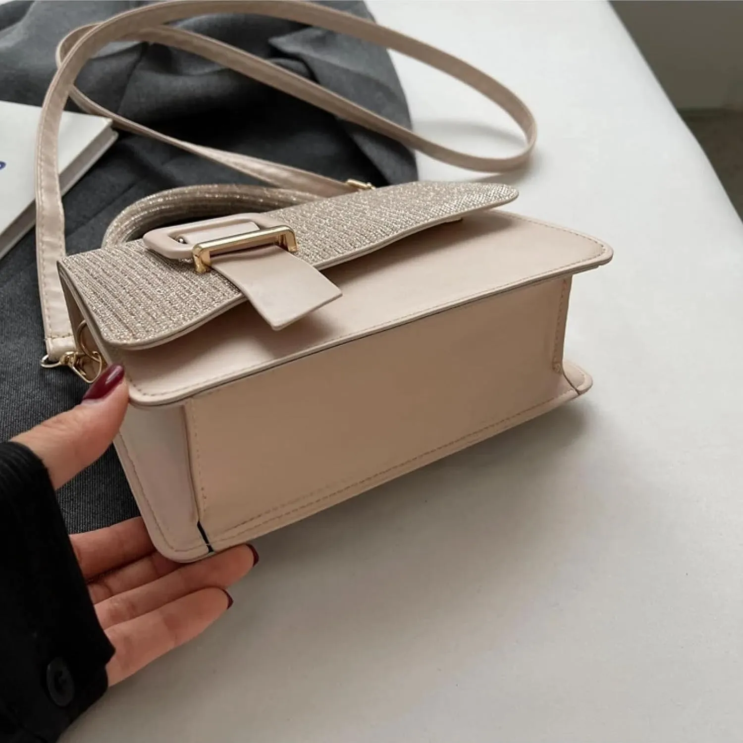 Purses For Women Textured Tote Bag 2 Versatile Shoulder Bag Crossbody Bag Handbags