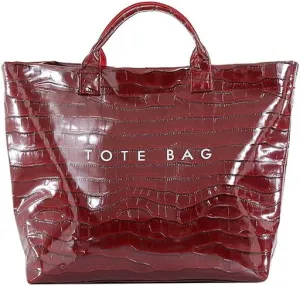 PVC Tote Bag for Women,Snake Skin Print Purse Large Work Tote Bag Clear Plastic Kraft Paper Hobo Bag with Top-Handle