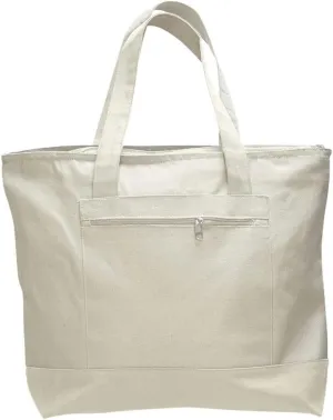 Q-Tees 19L Zippered Tote - Q1300