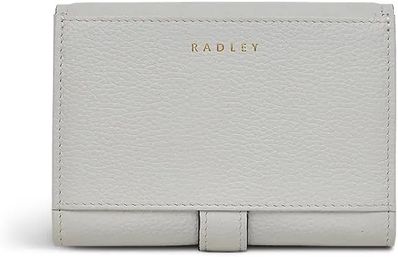 RADLEY London Arlington Court Women's Medium Leather Flapover Wallet (Goose Grey)