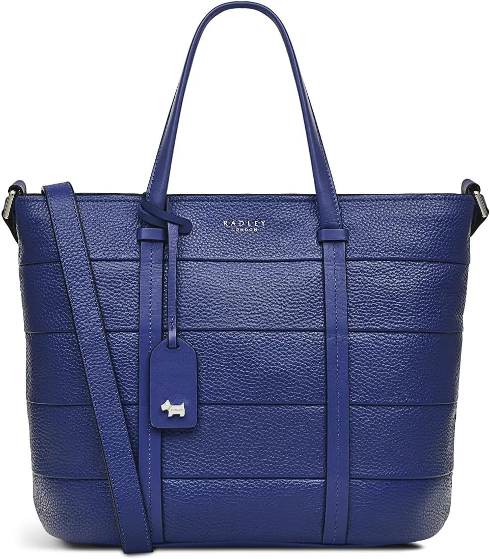 RADLEY London Farringdon Women’s Medium Leather Ziptop Satchel Handbag