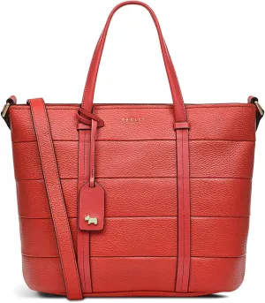 RADLEY London Farringdon Women’s Medium Leather Ziptop Satchel Handbag