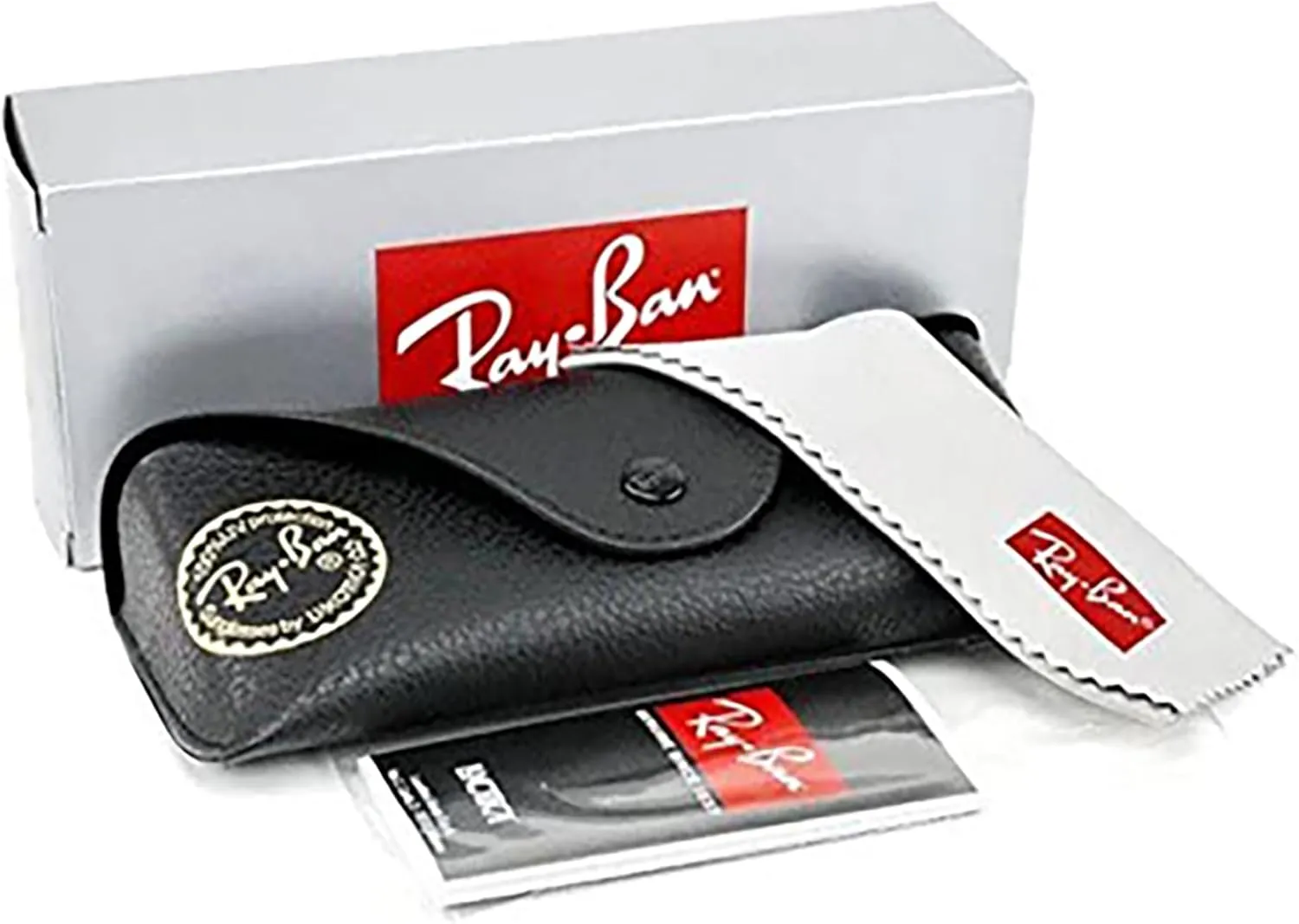 Ray-Ban RB4387 Square Sunglasses for Men for Women   BUNDLE With Designer iWear Complimentary Eyewear Kit