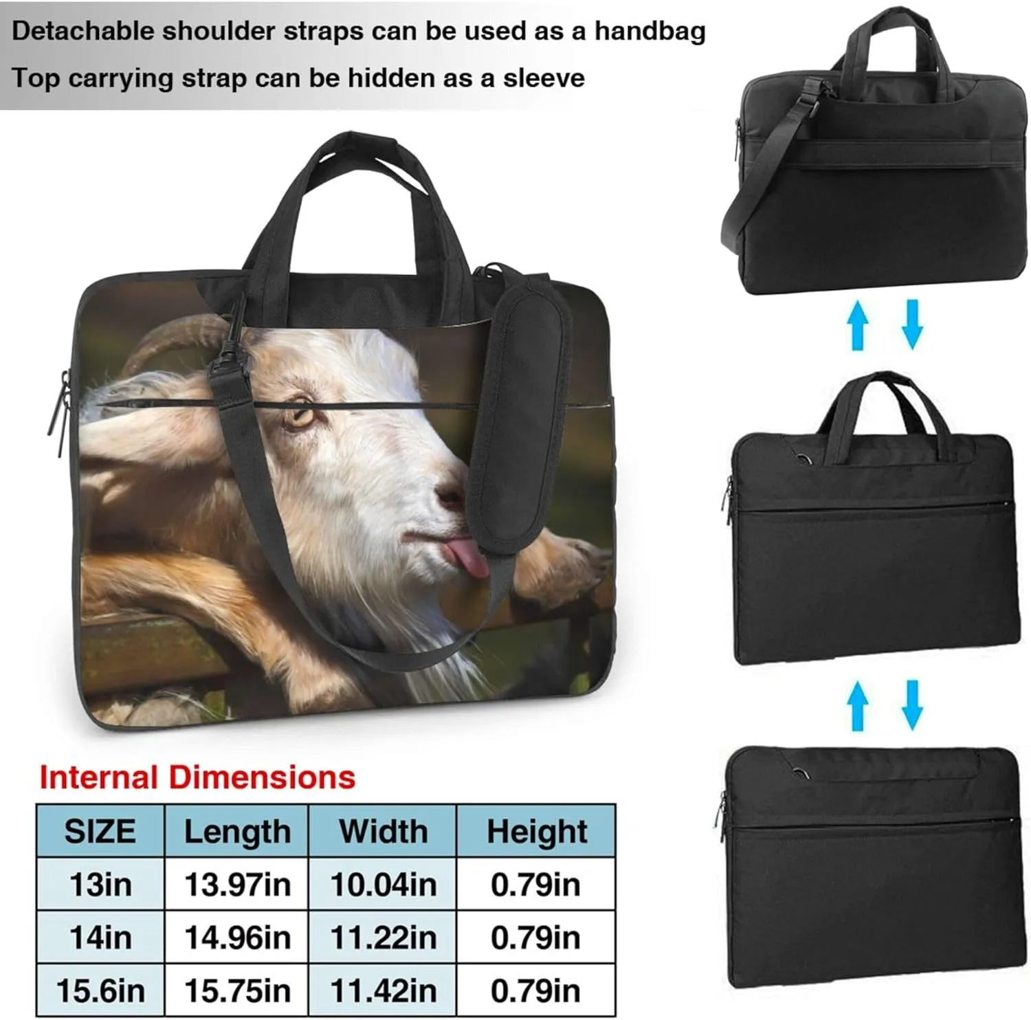 Red Cute Piggy Laptop Shoulder Bag ​for Men Women, Computer Carrying Case Messenger Bag with Strap